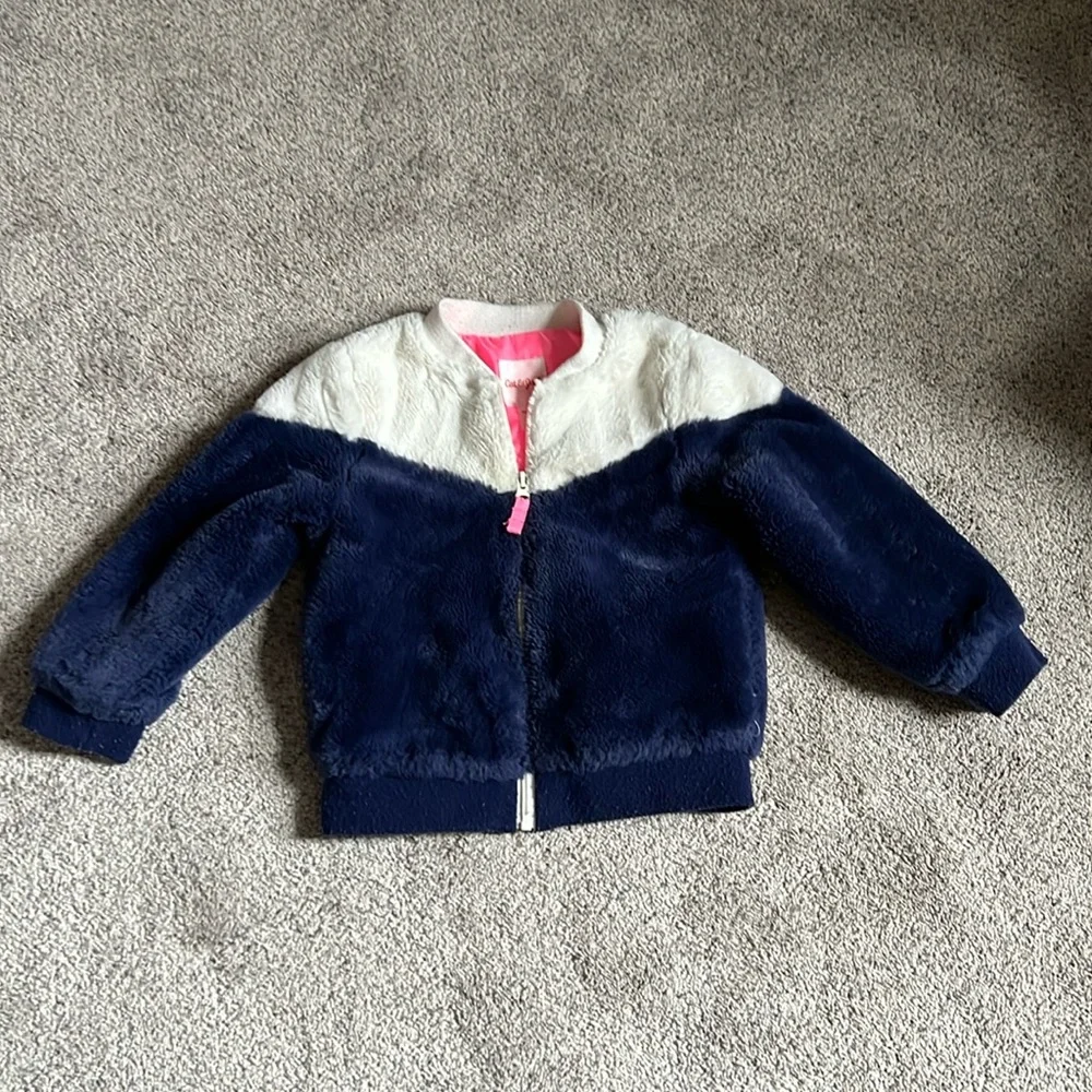 Girls Faux Fur Jacket - 4/5